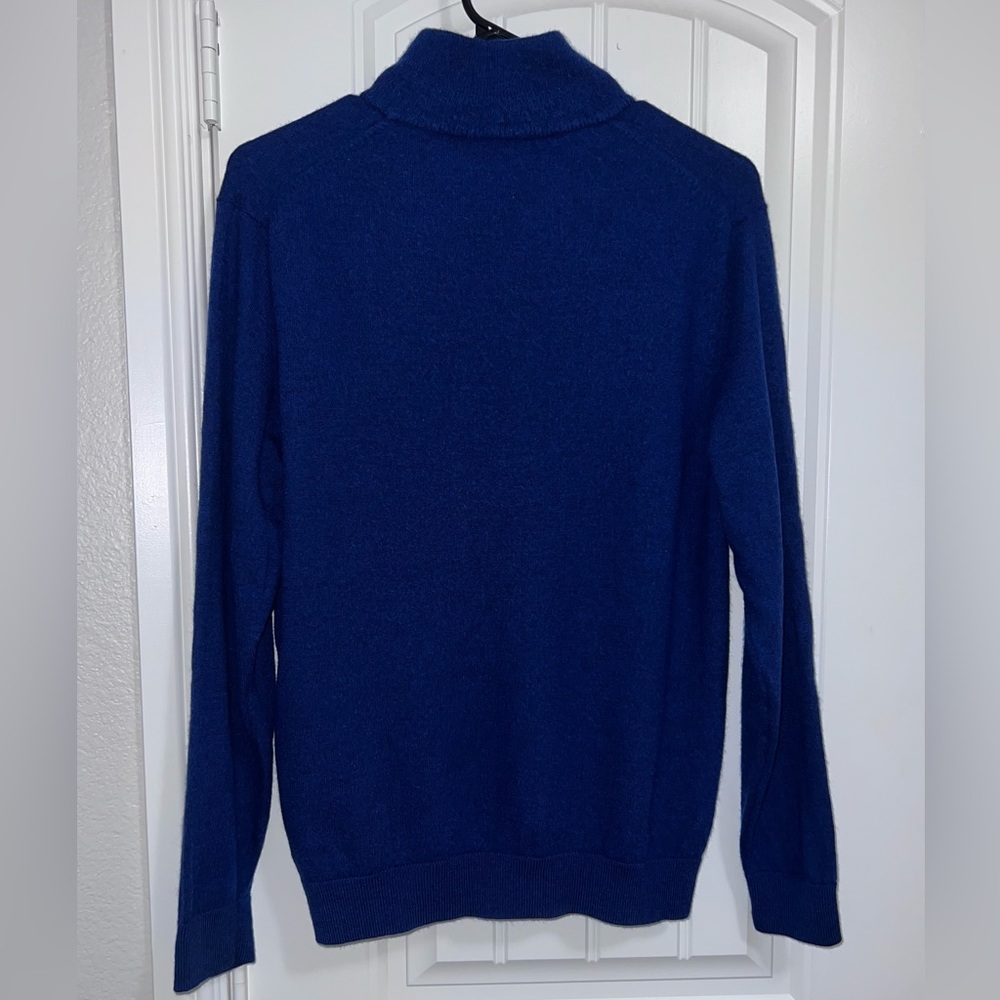 Turnbury Fine Merino Wool Mens Pullover Sweater - Picture 2 of 10